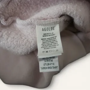 AGOLDE Tarron Mock Neck Sweatshirt Women's Medium Made USA Minimalist‎ Luxe thumbnail 9