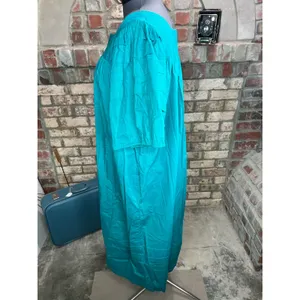 Go Softly tent dress boho green Size M thumbnail 4