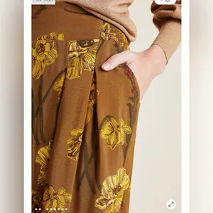 New Maeve Terrace Floral Pants Womens 4 thumbnail 3