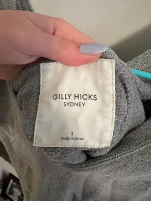 Gilly Hicks Gray Sweatshirt thumbnail 3