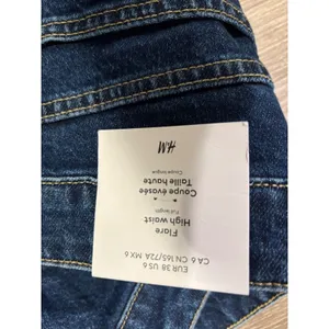 HM High Waist Flare Jeans Dark Wash‎ Full Length Denim Womens Size 6 NEW Boho thumbnail 5