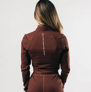 Alphalete Crop Zip Up thumbnail 2