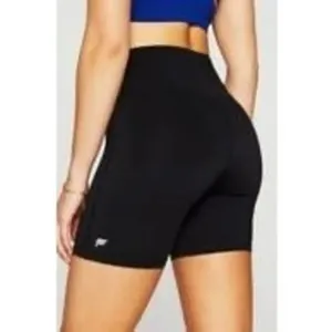 ✨Fabletics Anywhere Motion365+ High-Waisted 6'' Black Sz Medium Shorts✨ thumbnail 4