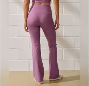 Abercrombie Flare Leggings YPB SculptLUX and sports bra thumbnail 2