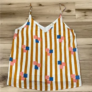 Entro Patterned Tank Top Women’s Large thumbnail 1