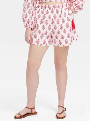 Roller Rabbit x Target Bouquet Pull On Shorts thumbnail 1