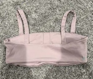 Vuori Mauve Light Pink Sports Bra thumbnail 1