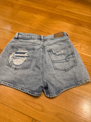 American Eagle women’s mom Jean shorts size 00. thumbnail 6