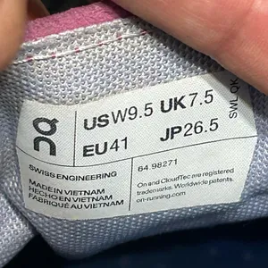 ON CLOUDVISTA multicolored lace up shoes sneakers thumbnail 3