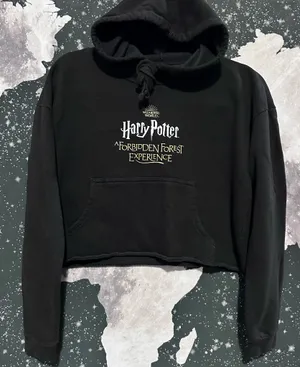 Harry Potter Forbidden Forest Experience Crop Hoodie thumbnail 5
