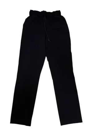 Lululemon Women’s Black Elastic Waist Drawstring Pants Size 4 thumbnail 1