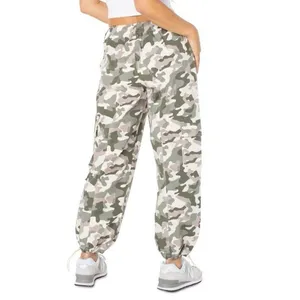 Celebrity Pink NWT Camo Cream Beige Cargo Pants‎ Large Army Casual Street thumbnail 2