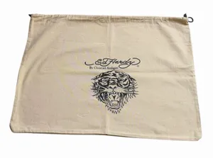 Ed Hardy Authentic Large Tiger Dust Bag Christian Audigier Canvas Storage Bag thumbnail 1