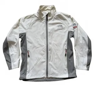North Face Summit Series Jacket Full Zip Windbreaker White Women's Size Medium thumbnail 1