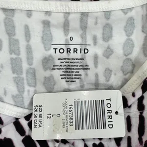 Torrid Tie Dye Foxy High Neck Sleeveless Tank Size 0 (L/12) thumbnail 6