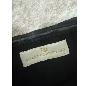 Amanda Uprichard black strapless dress size medium thumbnail 3