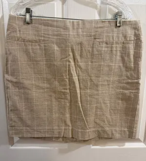 Madewell Plaid Mini Skirt Size 14 thumbnail 1