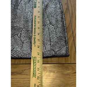 Mustard Seed Dress‎ Mini Short Shimmer Silver Size Small S thumbnail 8