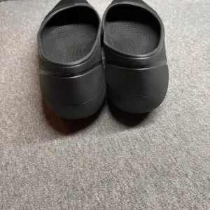 Crocs Cap Toe‎ Flat Ballet Slip On Size 8 Black thumbnail 4