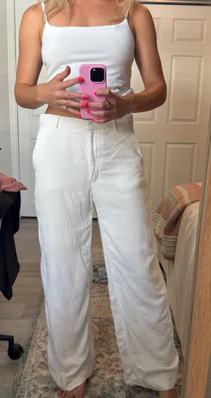 Abercrombie Linen Pants Blend thumbnail 1