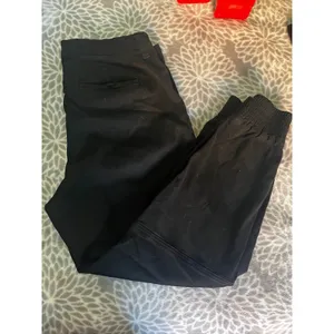 J Brand Black Jogger Pants size 30 Ankle Zip Gorpcore Chic Moto Edgy Streetwear thumbnail 7