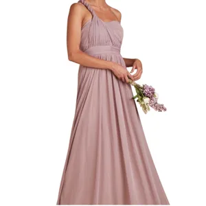 Birdy Grey Mauve Convertible Bridesmaid Dress NWT XS Multiway Gown thumbnail 6