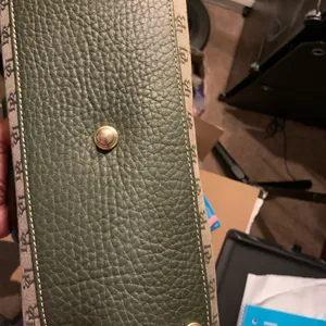Dooney &‎ Bourke Green and Tan Handbag thumbnail 3