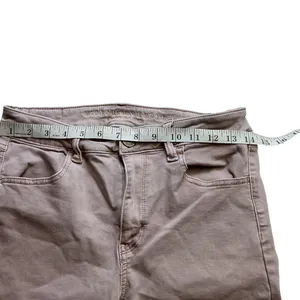 American Eagle Super Stretch X Skinny Jeans Mauve Pink High Rise Size 8 Regular thumbnail 6