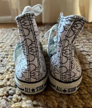 New All Star HighTop Sneakers Black Size 37, Us6.5 W New never worn Pm if you gave questions Open to offer thumbnail 5