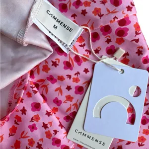 Commense Pink and White Spaghetti Strap Bodycon‎ Dress thumbnail 7