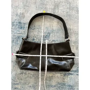 Nine West Black Faux Leather Shoulder Bag thumbnail 6
