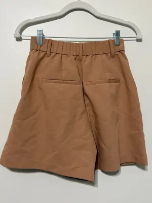 Abercrombie & Fitch Sloane Tailored Shorts Size XS Tan Brown thumbnail 5