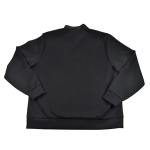 Elie Tahari Womens XL Black Quarter Zip Pullover Sweatshirt Mock Neck Top thumbnail 3