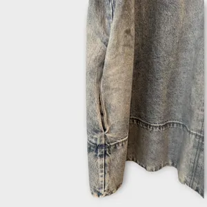 Free People Harlow Denim Minidress Size Small thumbnail 8