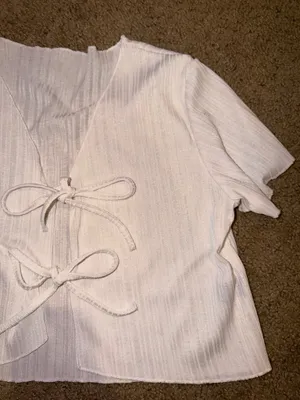 Dress shirt White Size M thumbnail 3