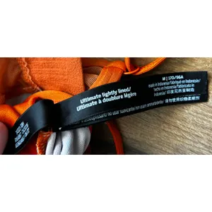 Victoria's Secret PINK Active Sports Bra Lightweight Lined Orange Butterfly thumbnail 4