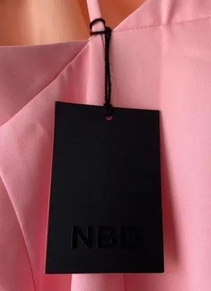 NBD pink one shoulder formal maxi dress thumbnail 7