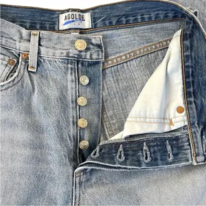 EUC AGOLDE Jamie High Rise Jeans Size 25 thumbnail 4