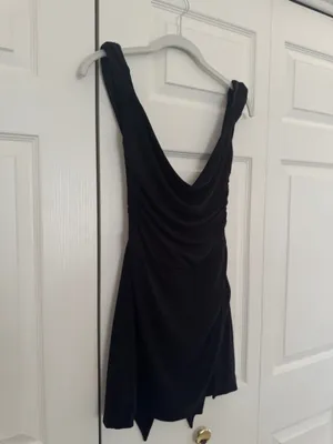 Tiger Mist Black Backless Joslin mini Dress thumbnail 3