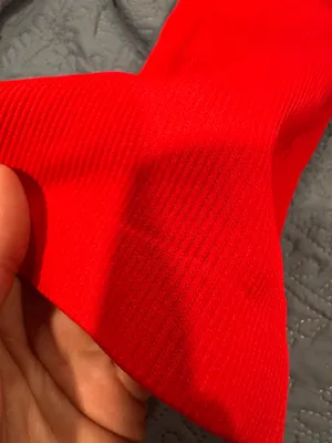 Red jumpsuit bootcut Size L thumbnail 4