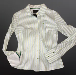 Vintage Ezra Fitch by Abercrombie & Fitch Y2K Button-Up 💚🩵 thumbnail 1
