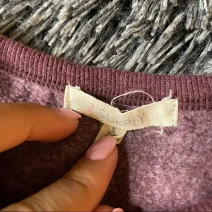 Z Supply cruiser stardust crop sweatshirt thumbnail 4