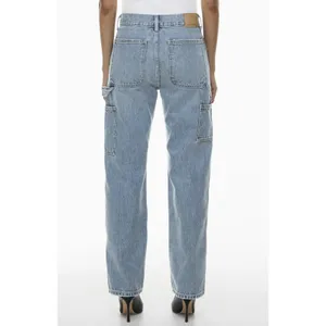 Aritzia‎ Denim Forum The Lou Low Rise Carpenter Loose Fit Utility Cargo Jeans thumbnail 2