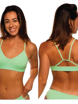 Jolyn 3 Piece Bikini Set Annie Medium Holland Large Mara Small in Mint thumbnail 2