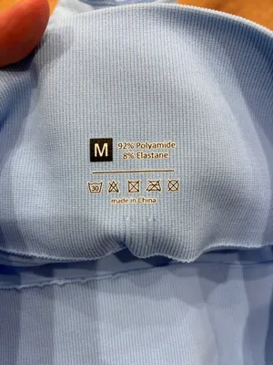 Light blue biker shorts Size M thumbnail 3