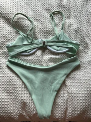 light mint green bikini thumbnail 2