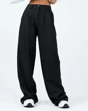 Princess Polly Archer Pants Black thumbnail 2