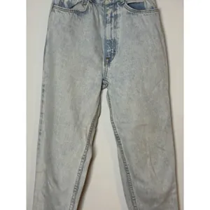 Vtg Jordache womans blue skinny jeans light wash Mom jeans button flap 2 80s thumbnail 2