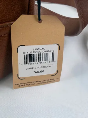 FRYE AND CO Brown Shoulder Bag Zip Closeure Adjustable/Detachable Strap thumbnail 8
