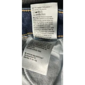 American Eagle Next Level Stretch Jeans, Women's Size 2,‎ Blue Denim thumbnail 7